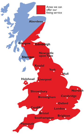garage door installation and delivery locations UK